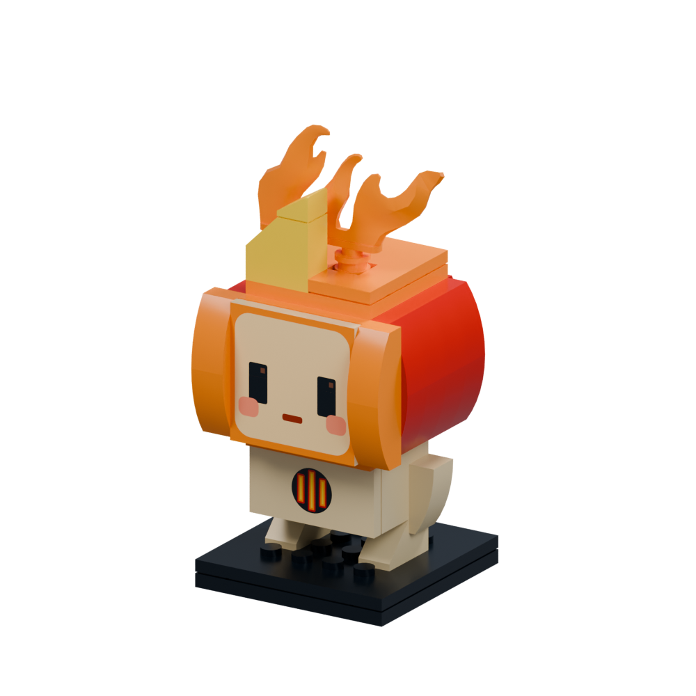 Fireball brick model